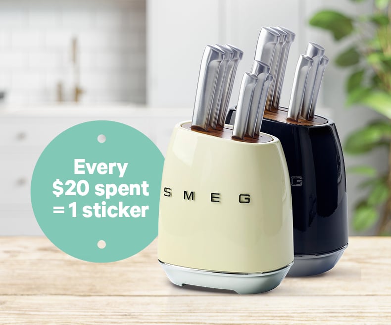 SMEG Knife promotion in its penultimate week New World