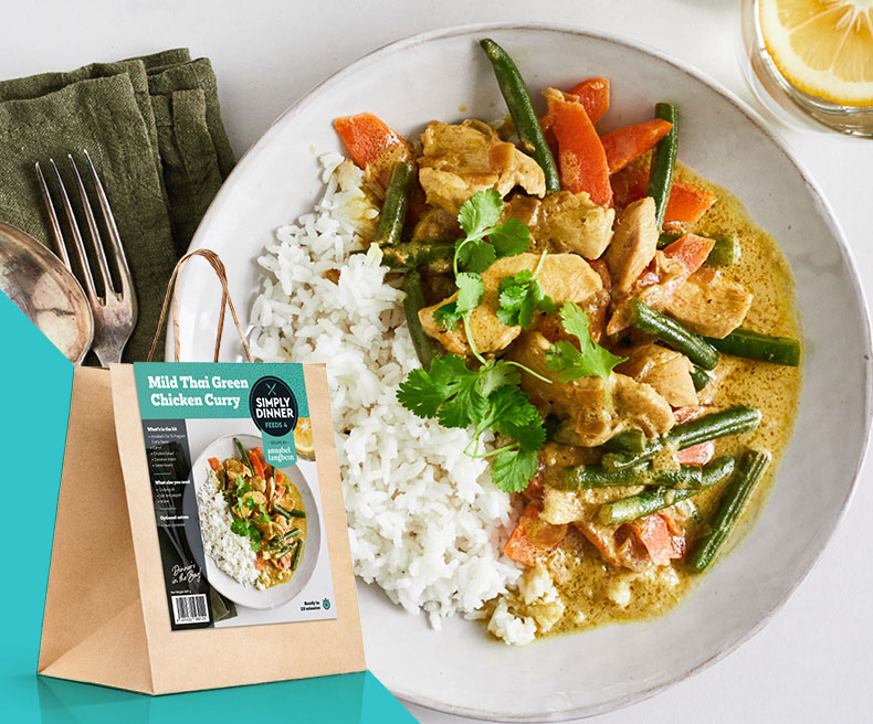 Green thai sales chicken curry nz
