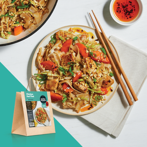 Simply Dinner chicken pad Thai