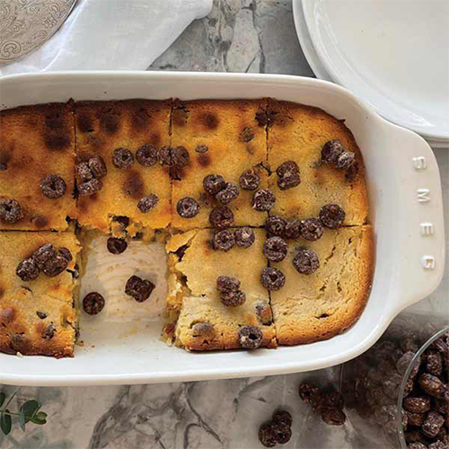 Coco Pops® Chocos banana blondie