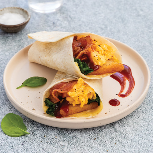 Ultimate breakfast burrito