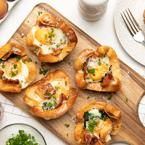 breakfast toast cups