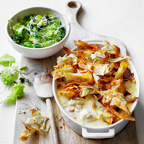 Fish mornay bake
