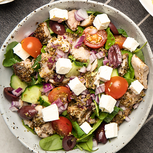 greek chicken salad