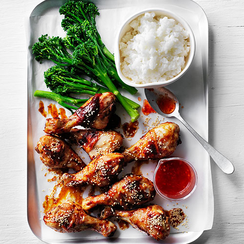 Hoisin chicken drumsticks