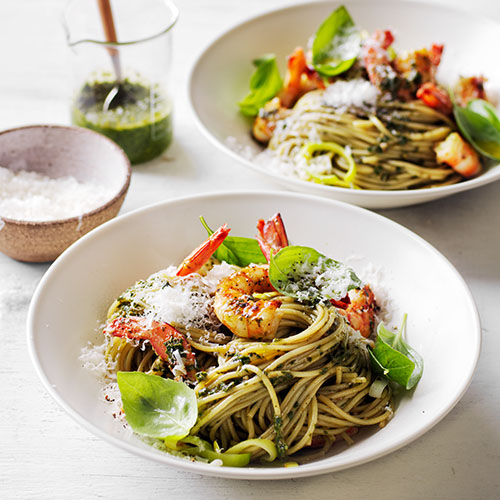 Prawn pasta