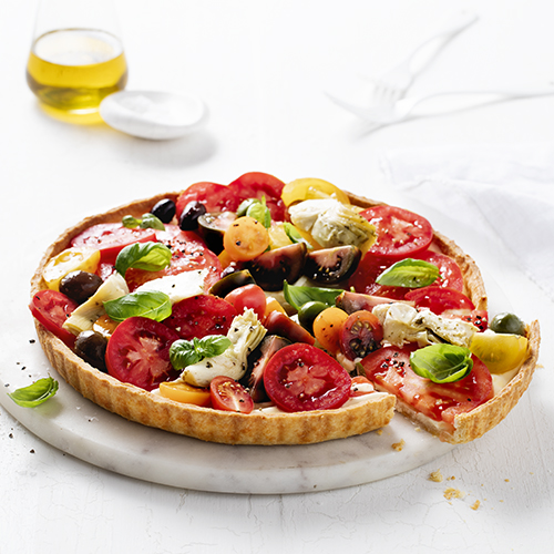 Antipasto tart