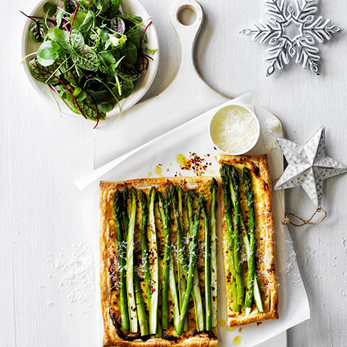 Cottage Cheese And Asparagus Tart New World