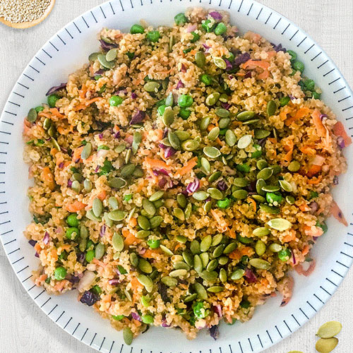 Warm Quinoa Salad New World