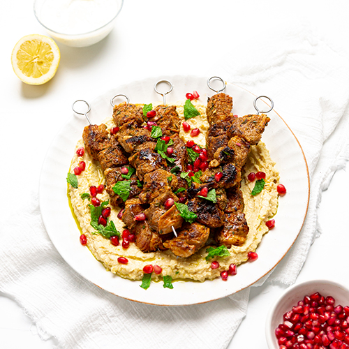 BBQ-lamb-with-hummus