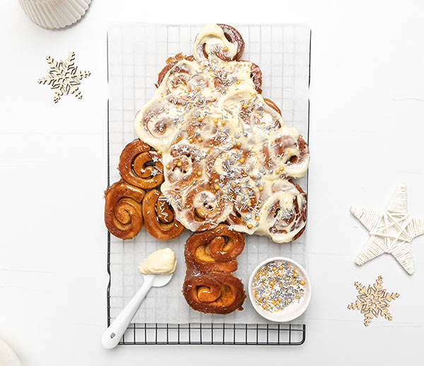 Cinamon swirl xmas tree
