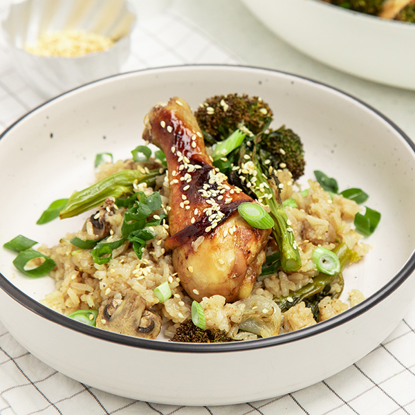 delicious sesame soy chicken bake