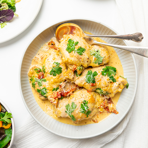 creamy sundried tomatoes