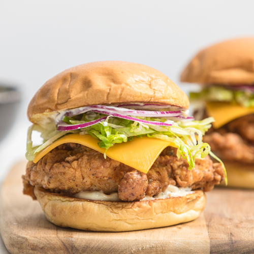 Fried Chicken Burger New World