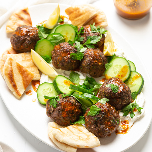 Moroccan style meatballs