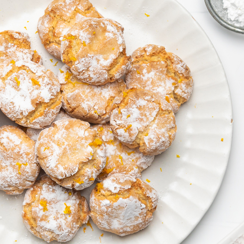 orange and almond cookies