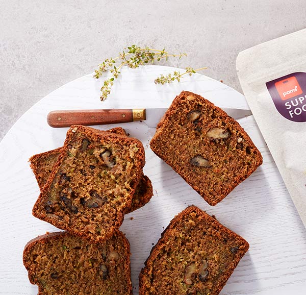 Courgette bread