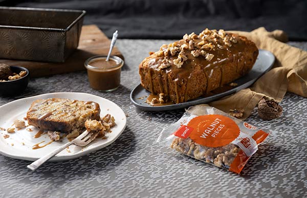 Walnut banana bread