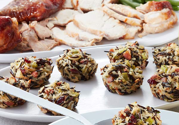 Wild rice stuffing