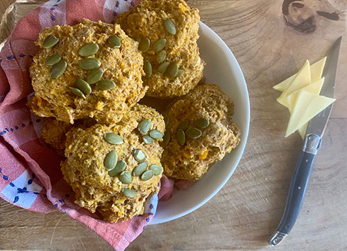 Pumpkin scones