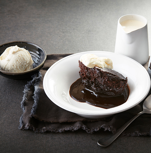 Saucy Chocolate pudding