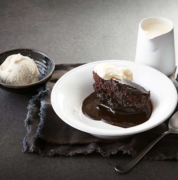 Saucy Chocolate pudding