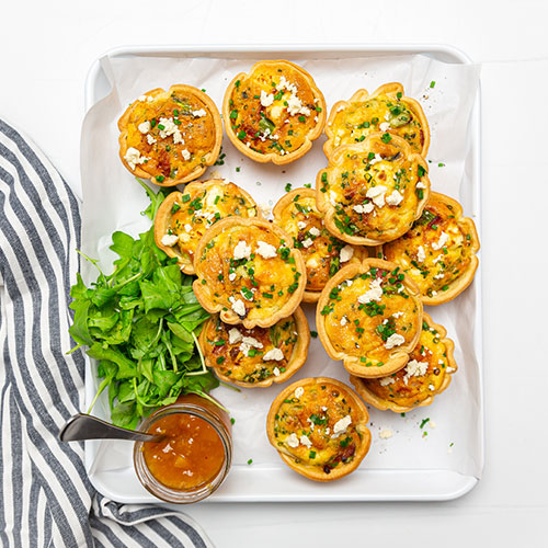 bacon asparagus-and-feta-quiches