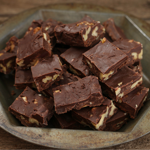 Chocolate fudge square