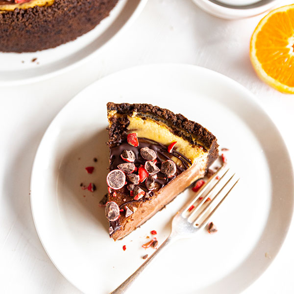 Choc Orange Cheesecake
