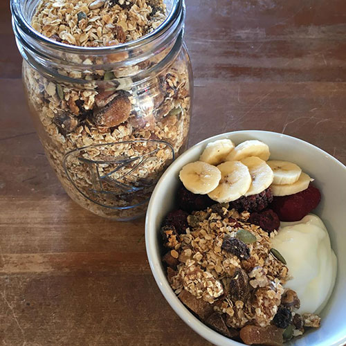 Toasted muesli
