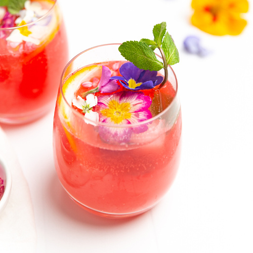 Raspberry lemonade