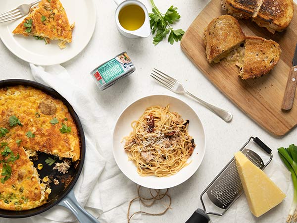 Three ways with tinned tuna