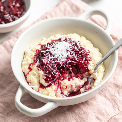 vanilla rice pudding