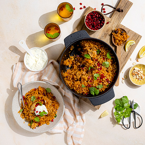Biryani dish