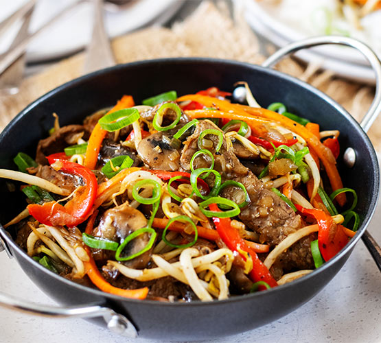 Black pepper beef