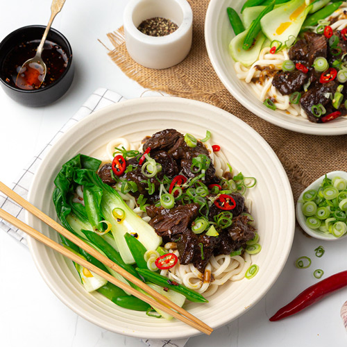 Chinese style slow cooked beef
