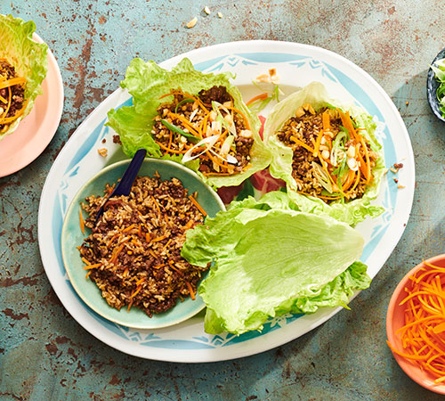 Kid-friendly fried rice cups
