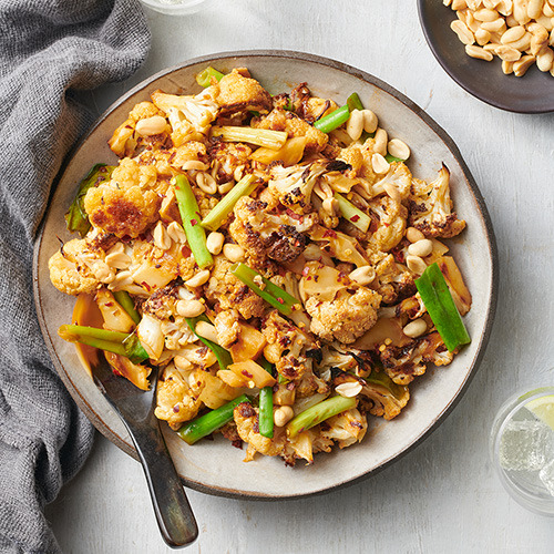 Kung pao cauliflower