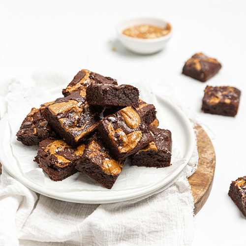 Nut butter choco brownies