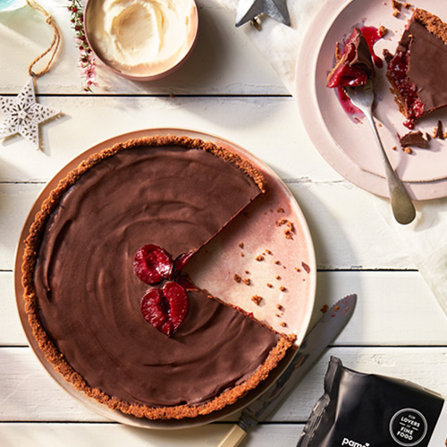 Chocolate tart