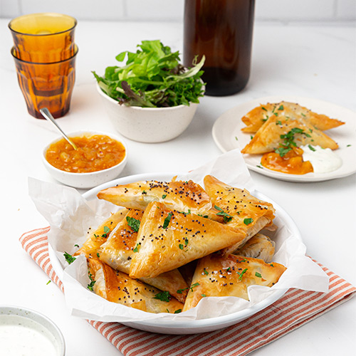 Air fryer samosas