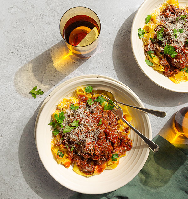 red wine beef ragu