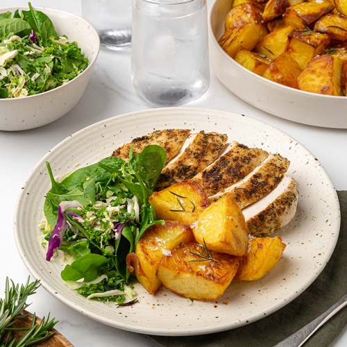 Roast potatoes