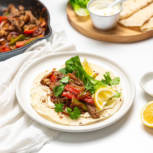 steak fajitas