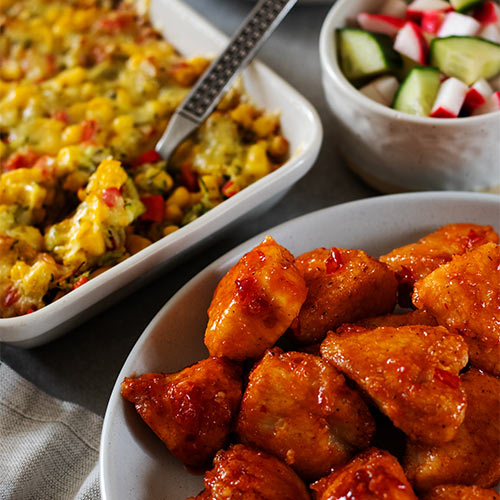 Sweet chilli chicken