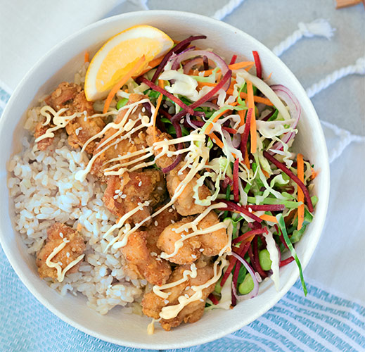 Chicken Karaage Bowl