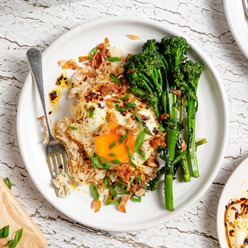 Chinese Inspired Chilli Fried Eggs