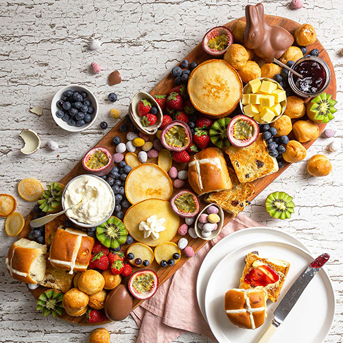Easter brunch platter