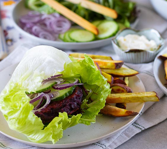 Lettuce burgers