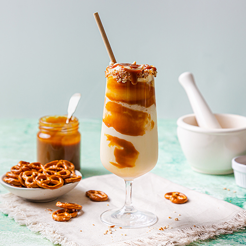 Ginger Caramel Floats